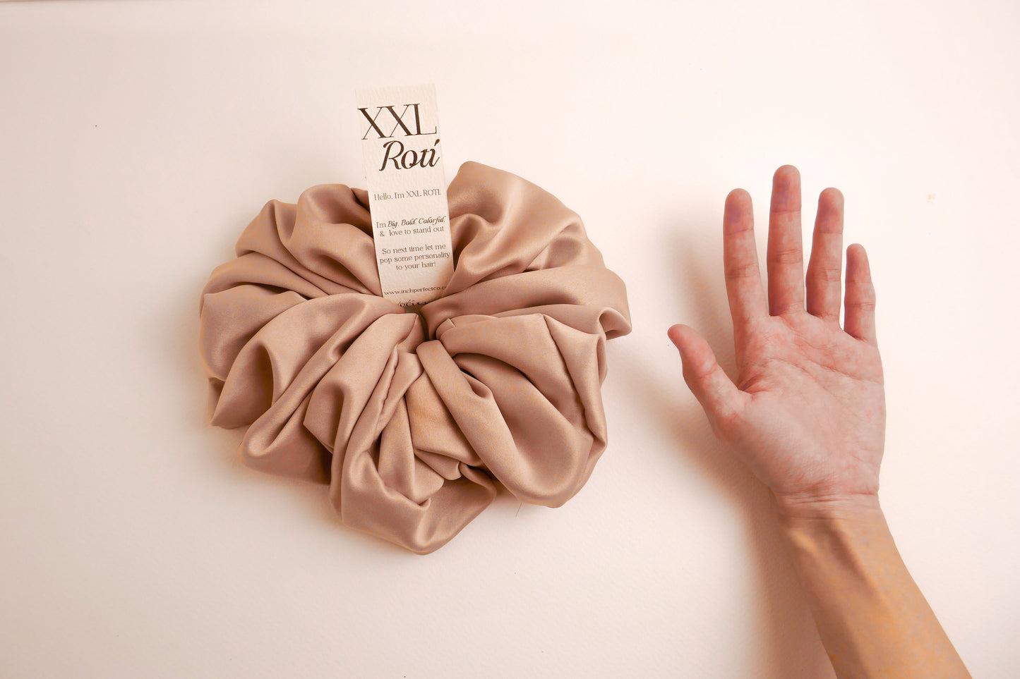 XXL ROTI SCRUNCHIE SET (BABY BLACK PINK)