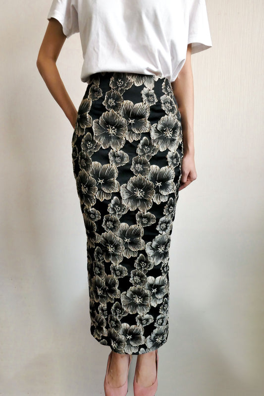 Tifa Jacquard Maxi Skirt