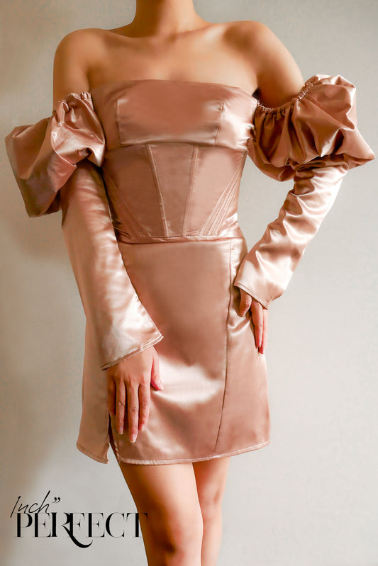 Galadriel Corset Rose Gold Set