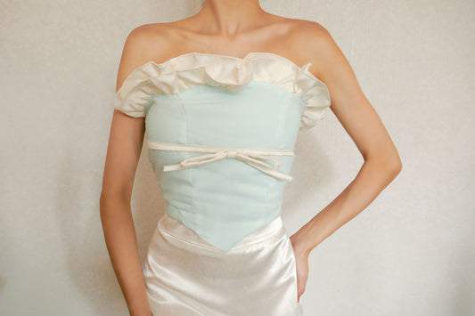 Beeble Tiffany Frill Top