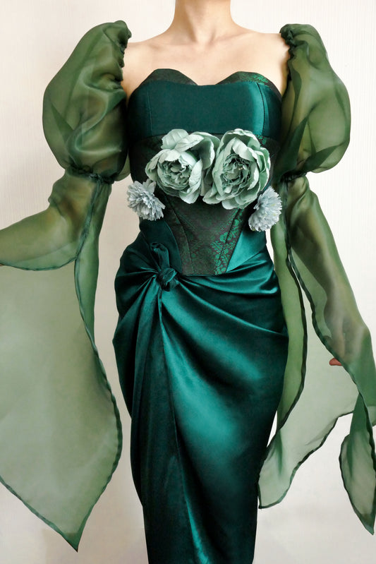 Ivy Songket Corset Set