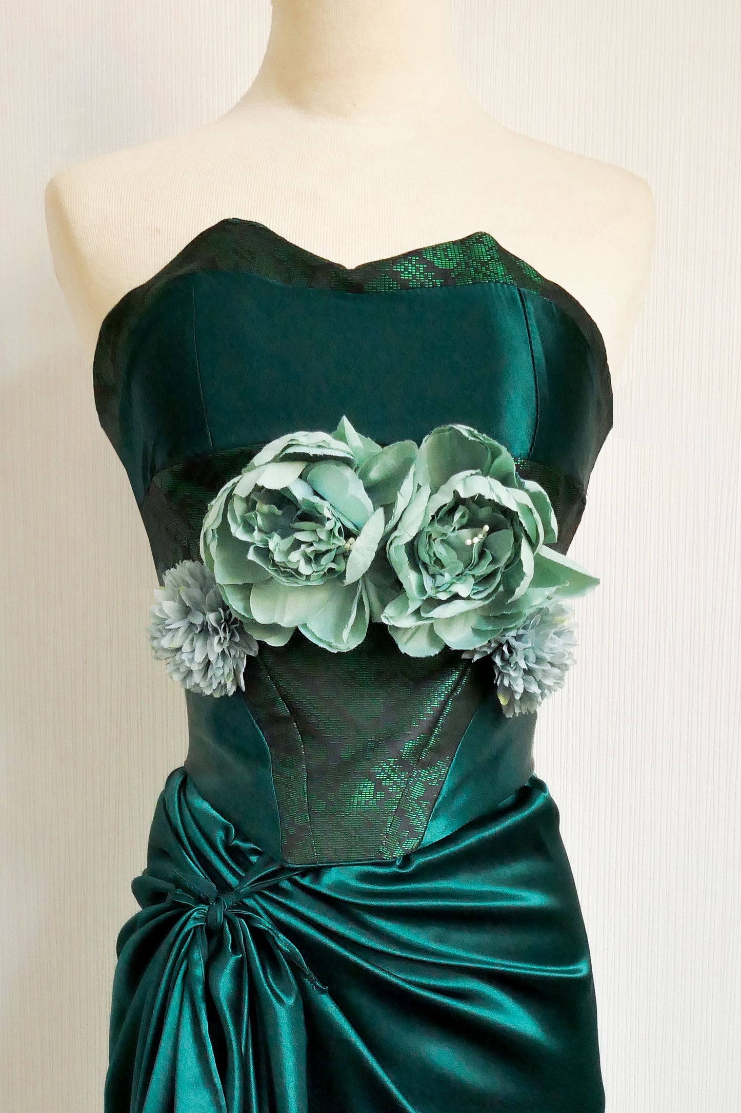 Ivy Songket Corset Top (Sleeveless)