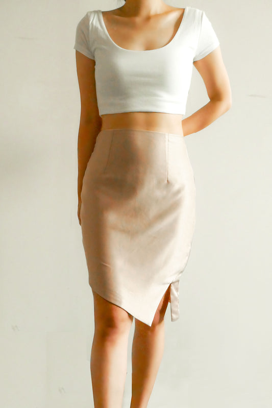 Faye Beige Skirt