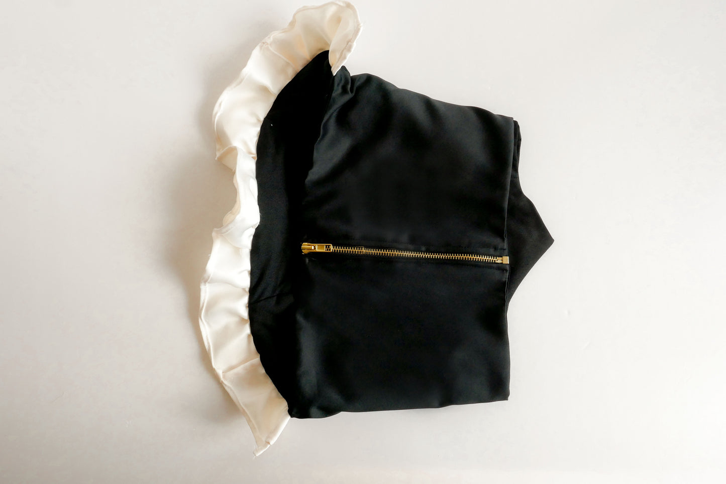 Beeble Black Frill Top