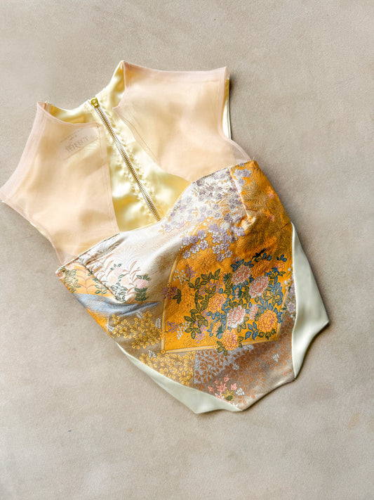 Hana Top Sleeveless(Butter Yellow)