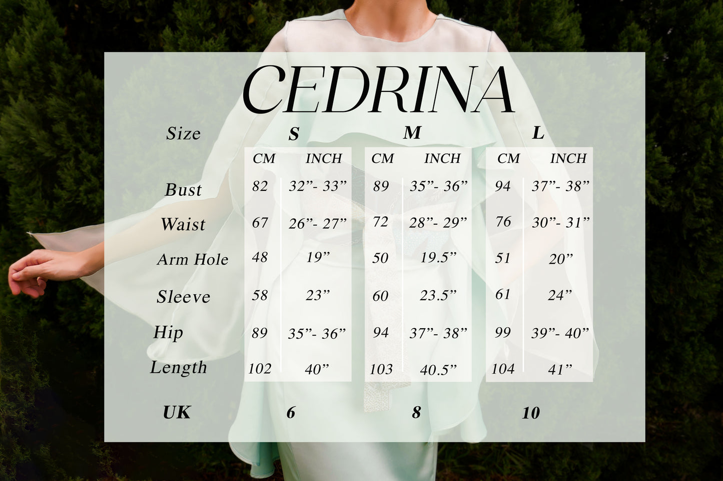 Cedrina Kurung Set