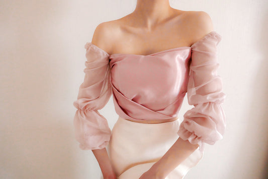 Hollis Top in Pastel Pink