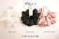 XXL ROTI SCRUNCHIE SET (BABY BLACK PINK)