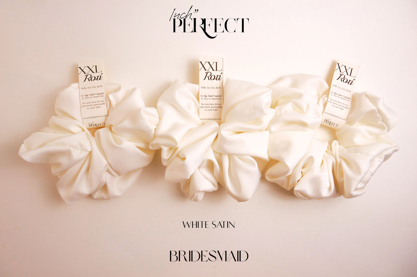 XXL ROTI SCRUNCHIE SET (BRIDESMAID)