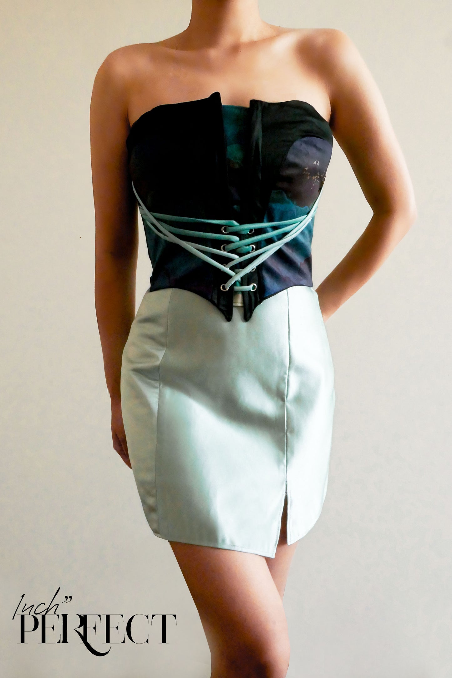 Zay Fan Laced Corset