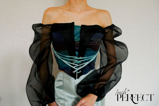 Zay Fan Laced Corset