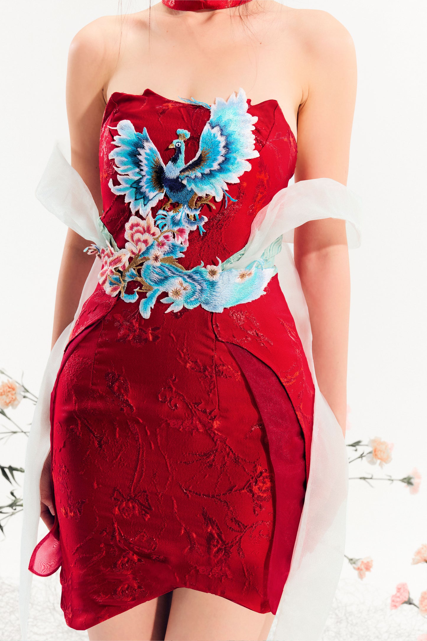 Zuqi Peacock Cheongsam