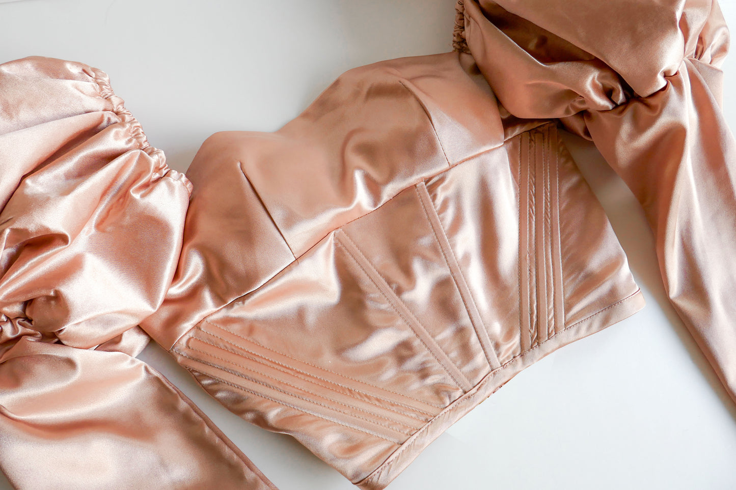Galadriel Corset Rose Gold Set