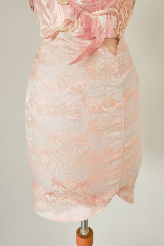 Bing Bing Cheongsam Pink Skirt