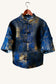 Xu Xu Samfu Top MEN(Midnight Blue Gold)