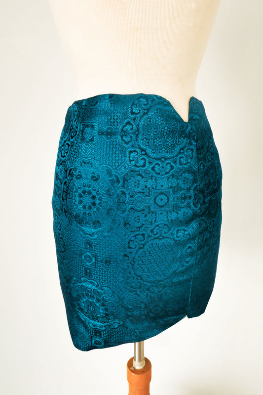 Bing Bing Cheongsam Turquoise Skirt