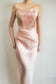 Ernestine Blush Lace Gown