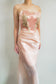 Ernestine Blush Lace Gown