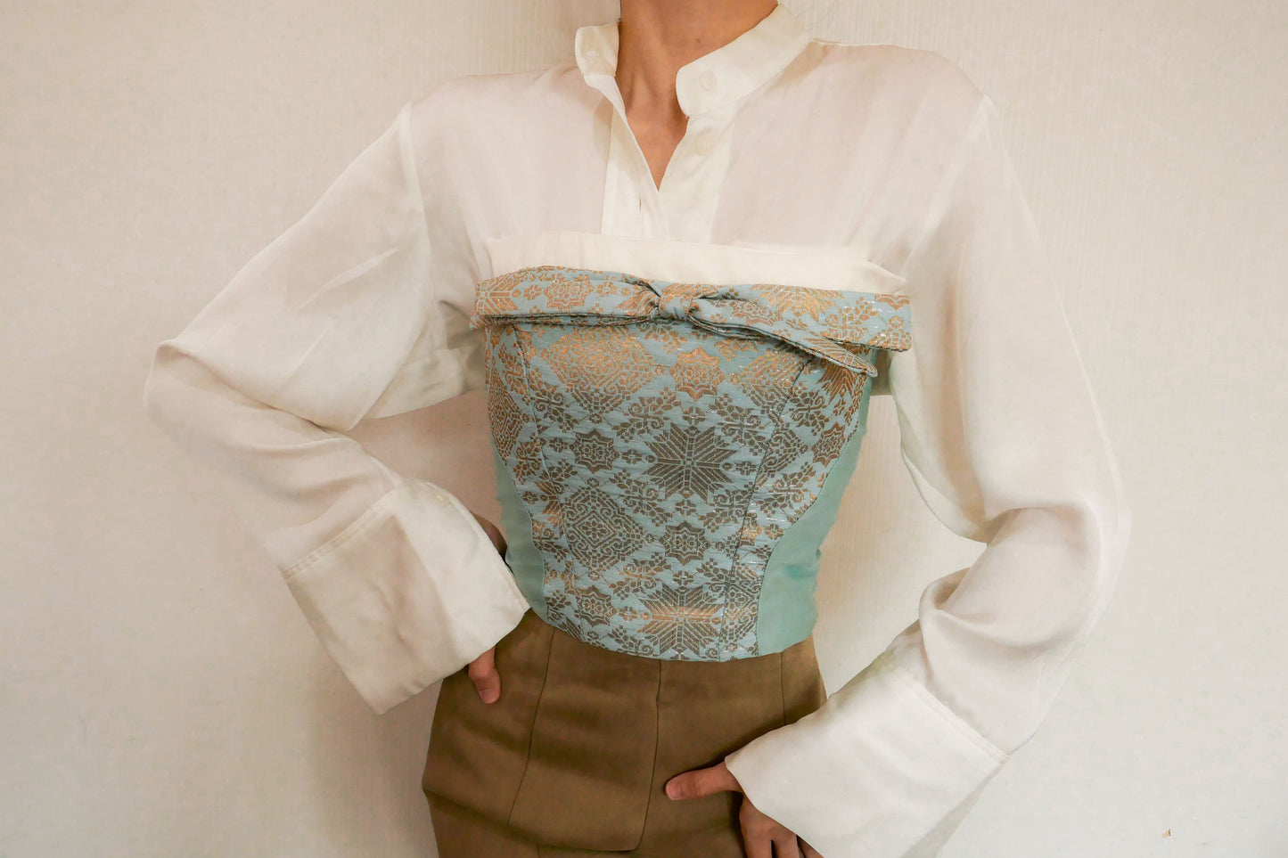 Gwendolyn Songket Top