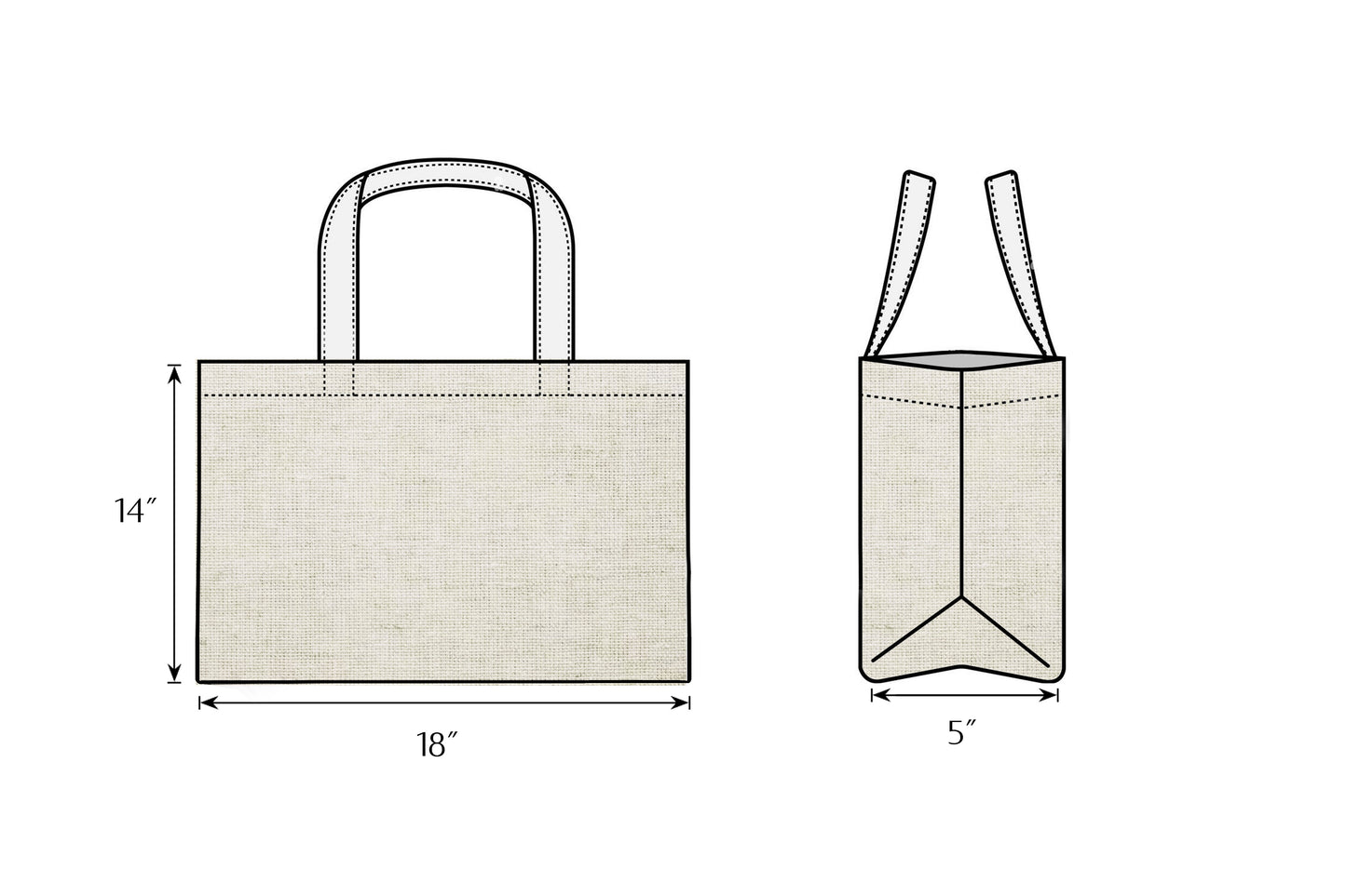 Kieran Canvas Tote Bag