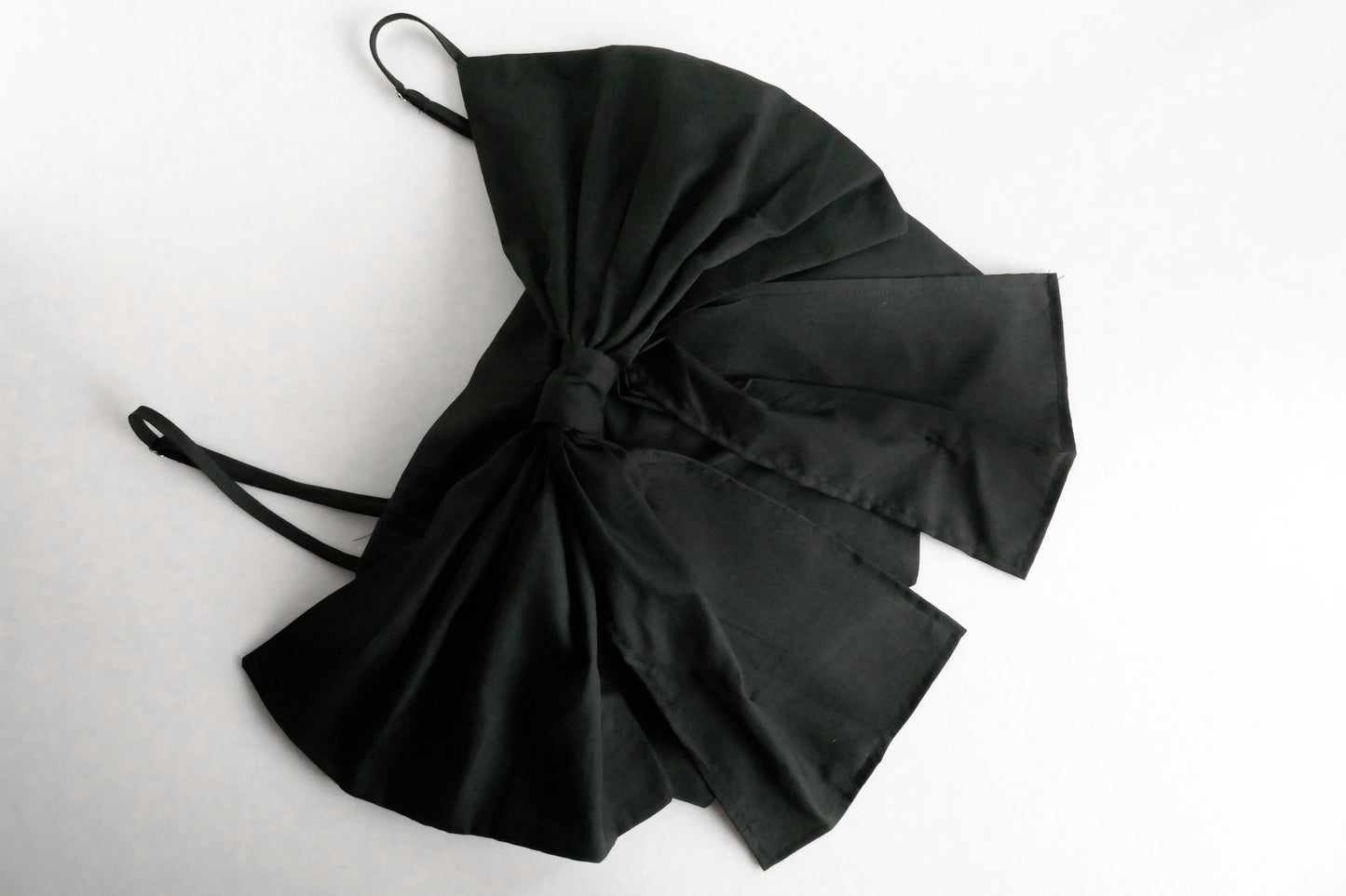 Blair Black Oversized Ribbon Top