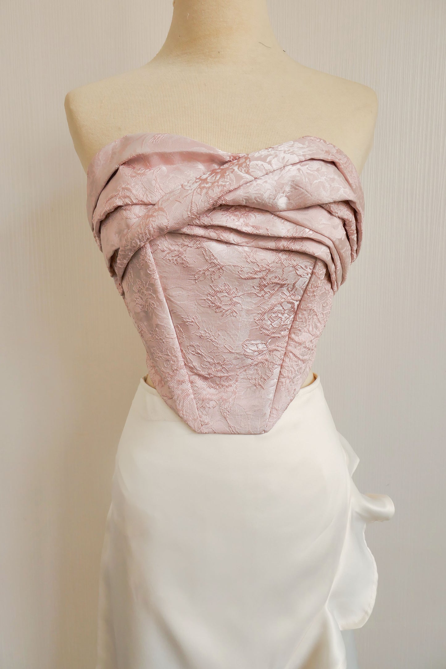 Tinsel Quartz Pink Corset (Top)