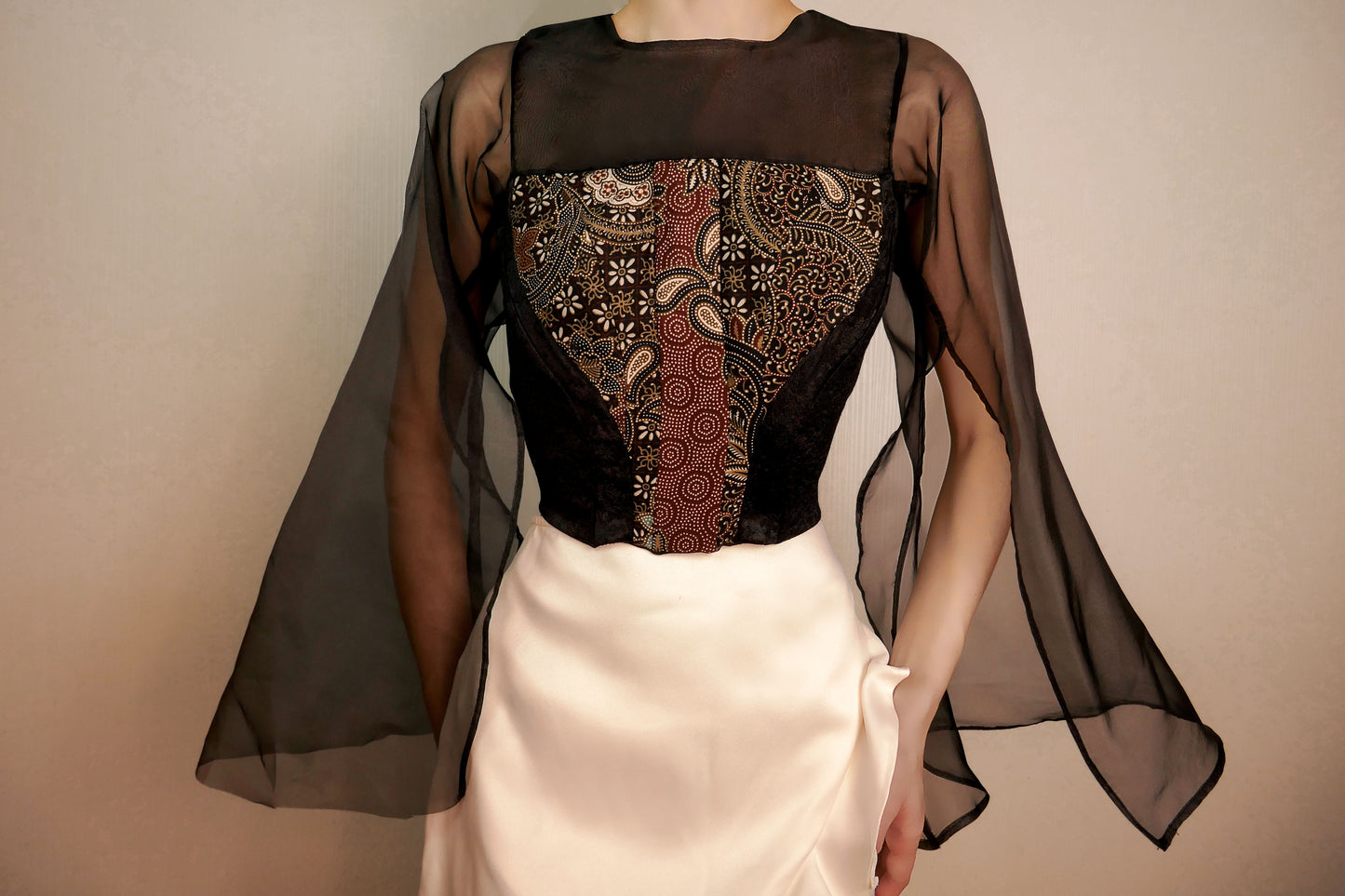 Elfey Corset in Batik (Top Only)