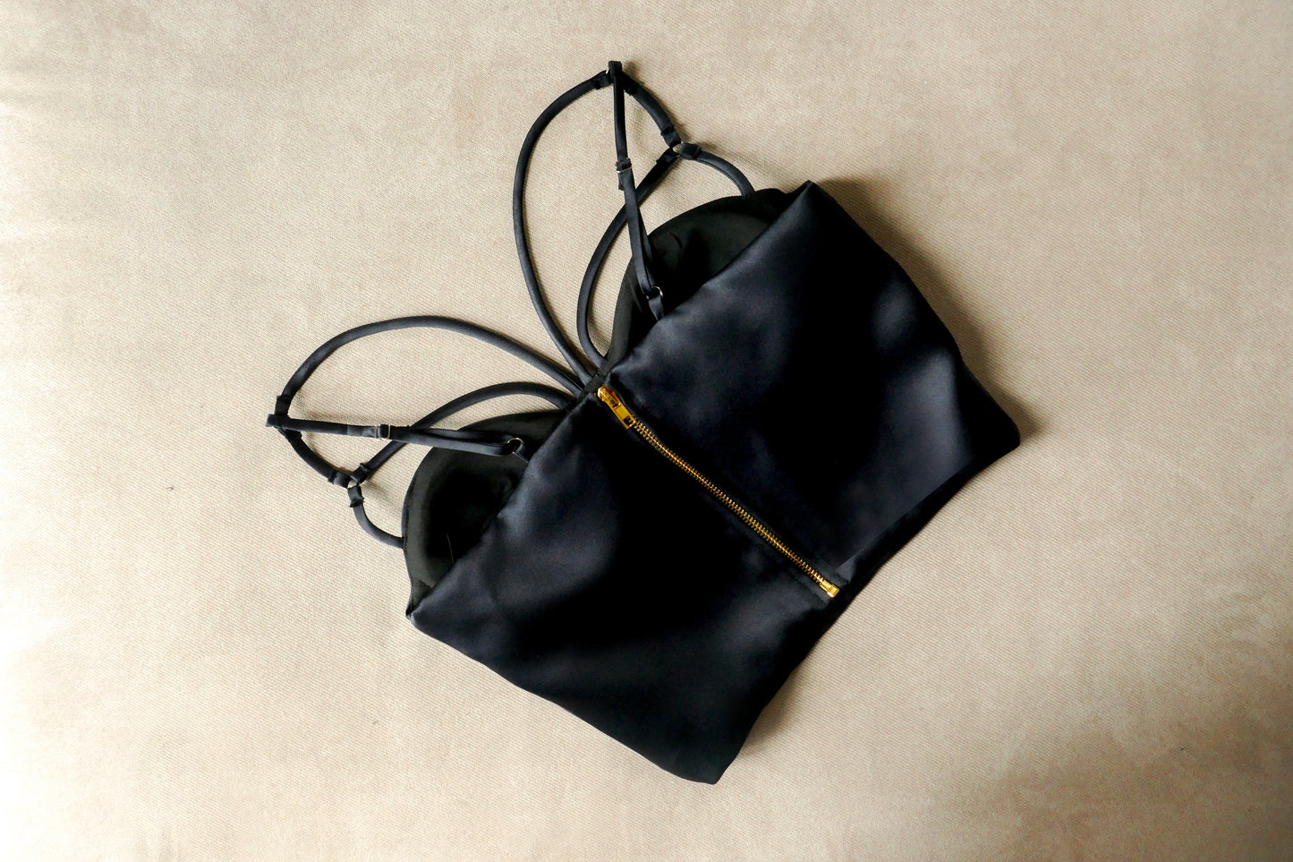 Chrysalis Top in Black